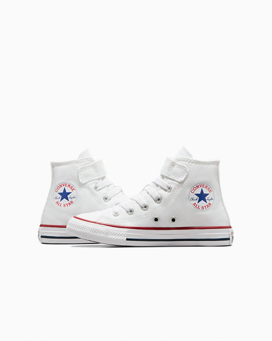 Tenisky Vysoke Converse Chuck Taylor All Star Easy-On Dievcenske Biele Béžové | SK 11DYJQ4